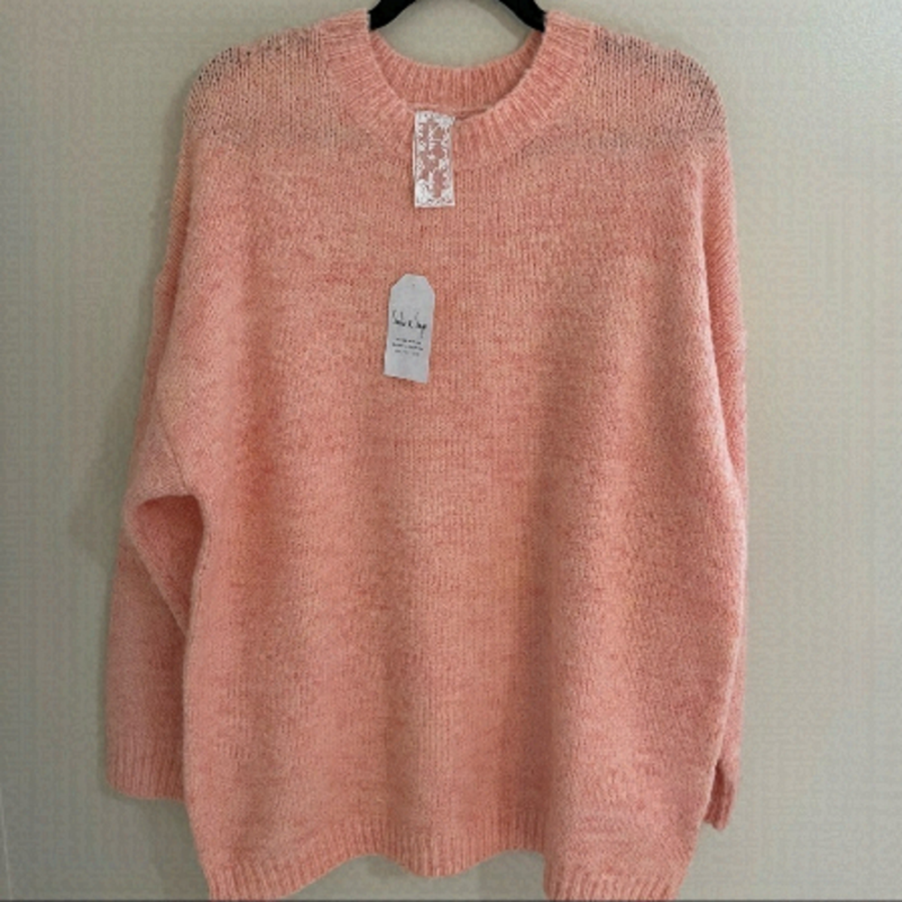 Sadie and Sage, confetti style oversized sweater, super soft, size M